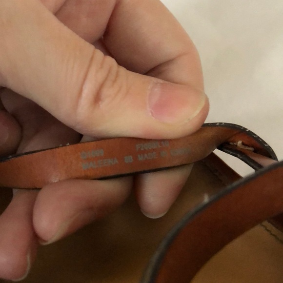 Coach Tan Leather Espadrilles - Picture 5 of 8